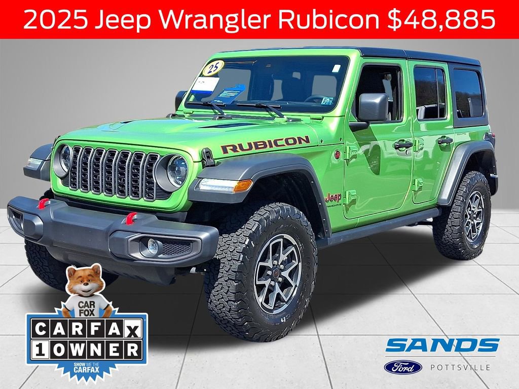 Used 2025 Jeep Wrangler Unlimited Rubicon w/ Safety Group AWD/4WD image 6