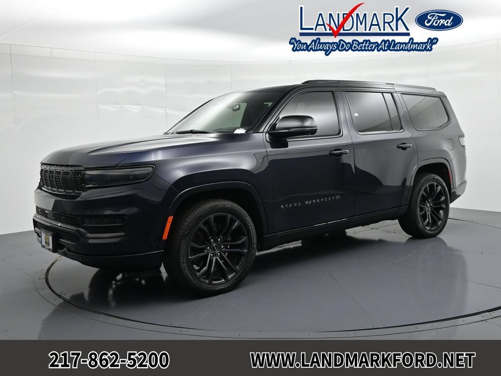 Used 2024 Jeep Grand Wagoneer Series II Obsidian w/ Quick Order Packagew 28T AWD/4WD image 1