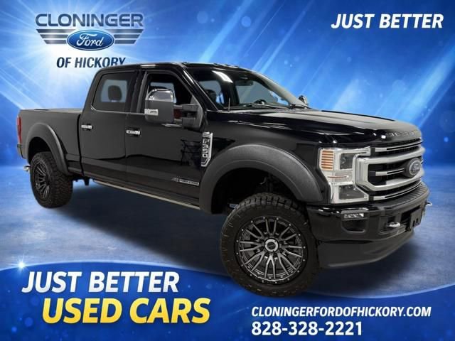 Certified 2022 Ford F350 Platinum w/ Snow Plow Prep Package AWD/4WD image 1