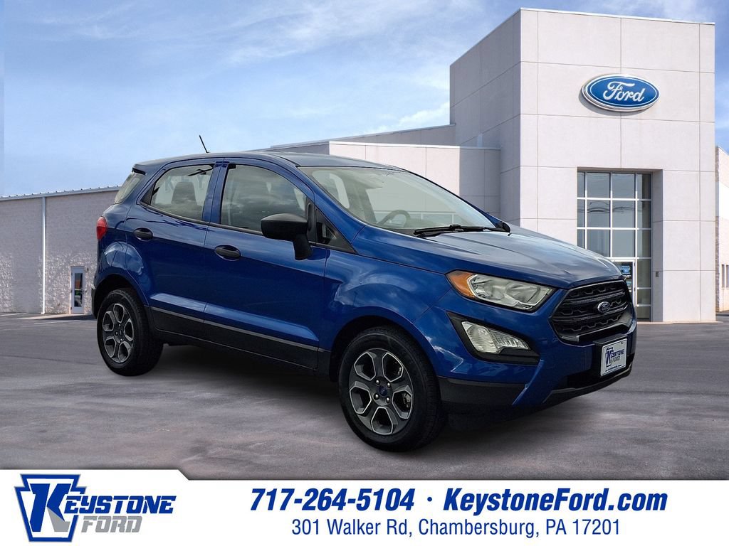 Certified 2020 Ford EcoSport S
