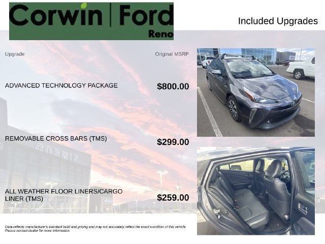 Used 2022 Toyota Prius XLE w/ Advanced Technology Package AWD/4WD image 3