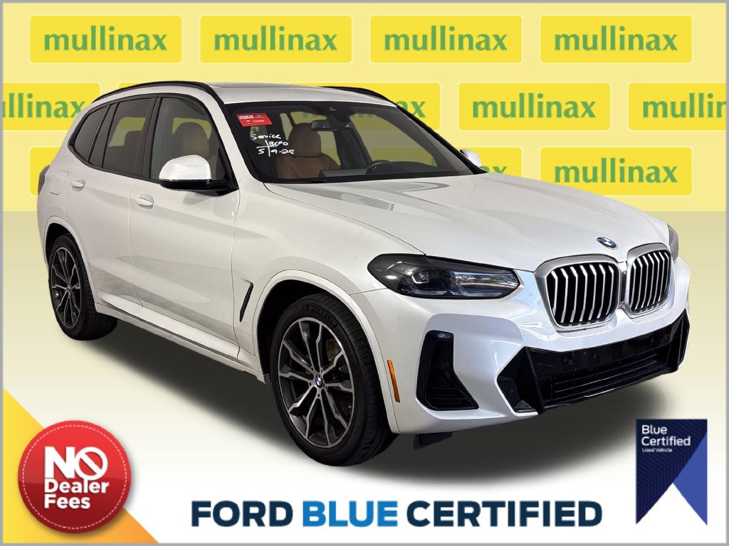 Used 2022 BMW X3 sDrive30i w/ M Sport Package 2