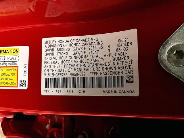 Used 2022 Honda Civic Sport image 32