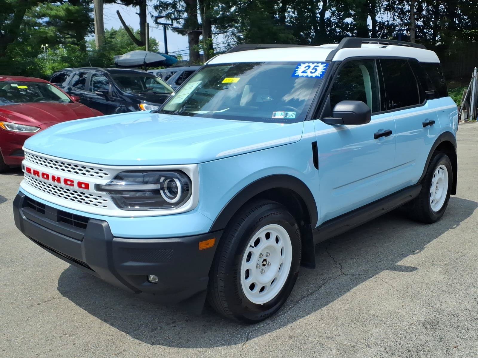 Certified 2025 Ford Bronco Sport Heritage w/ Convenience Package AWD/4WD image 8