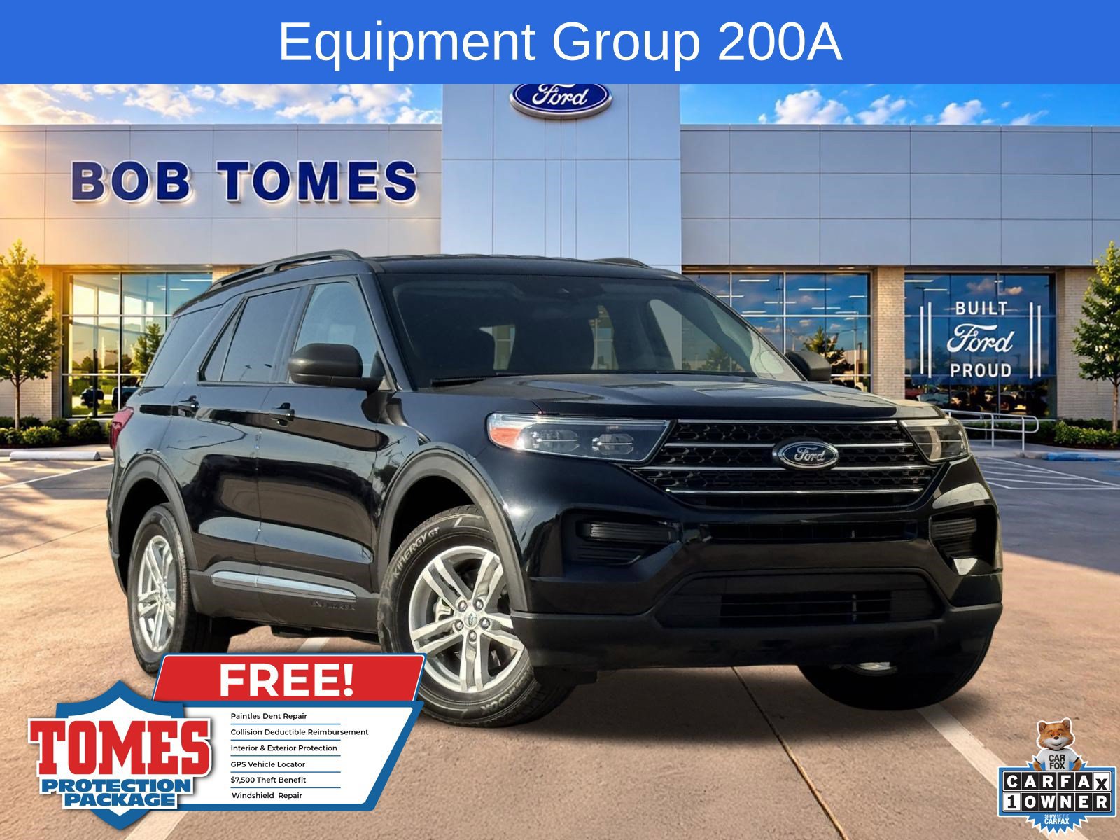 Certified 2023 Ford Explorer XLT AWD/4WD image 1
