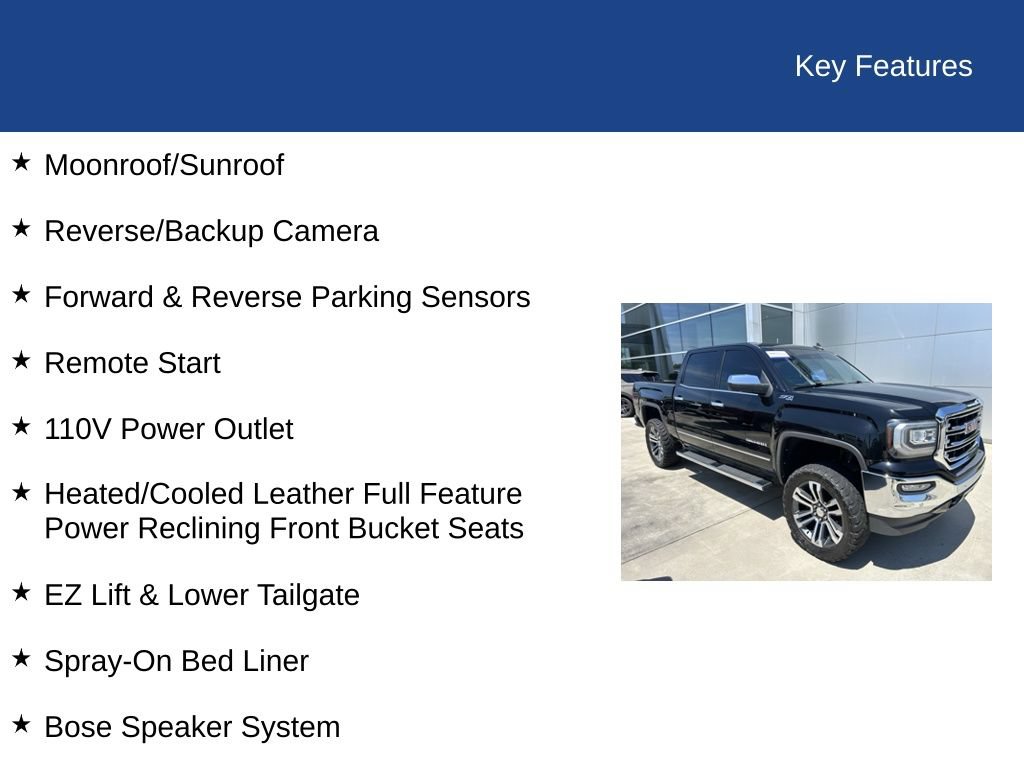 Used 2018 GMC Sierra 1500 SLT AWD/4WD image 34
