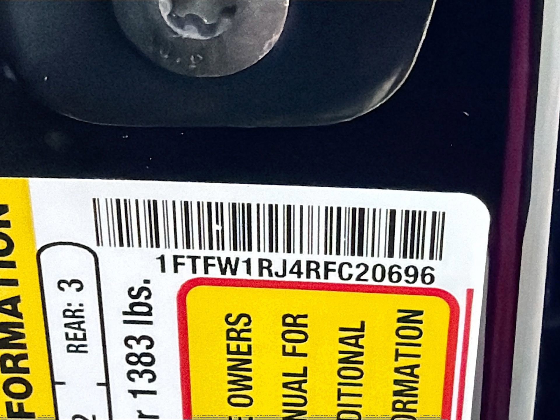 Certified 2024 Ford F150 Raptor w/ Equipment Group 803A Raptor R image 38