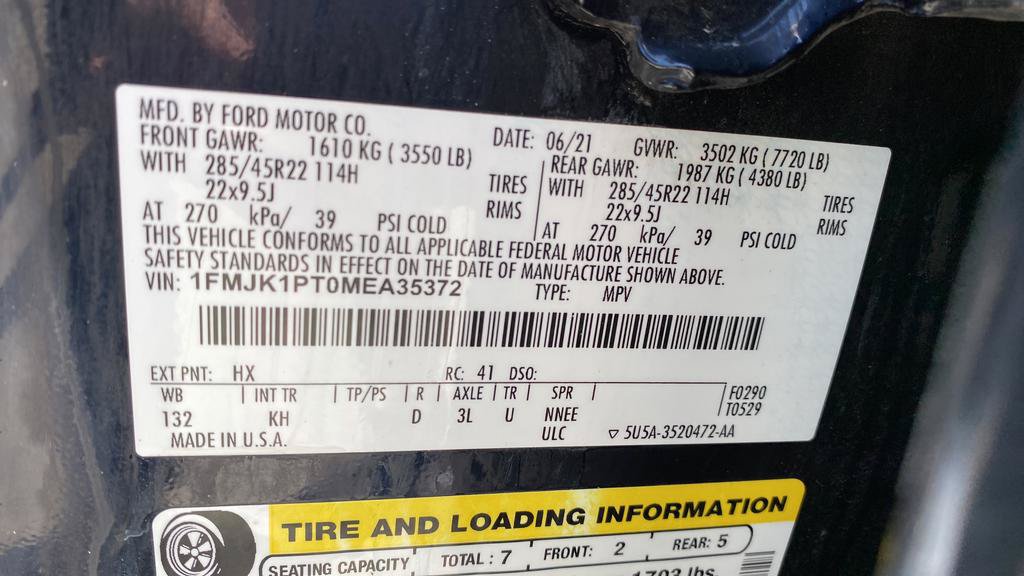 Certified 2021 Ford Expedition Max King Ranch AWD/4WD image 28