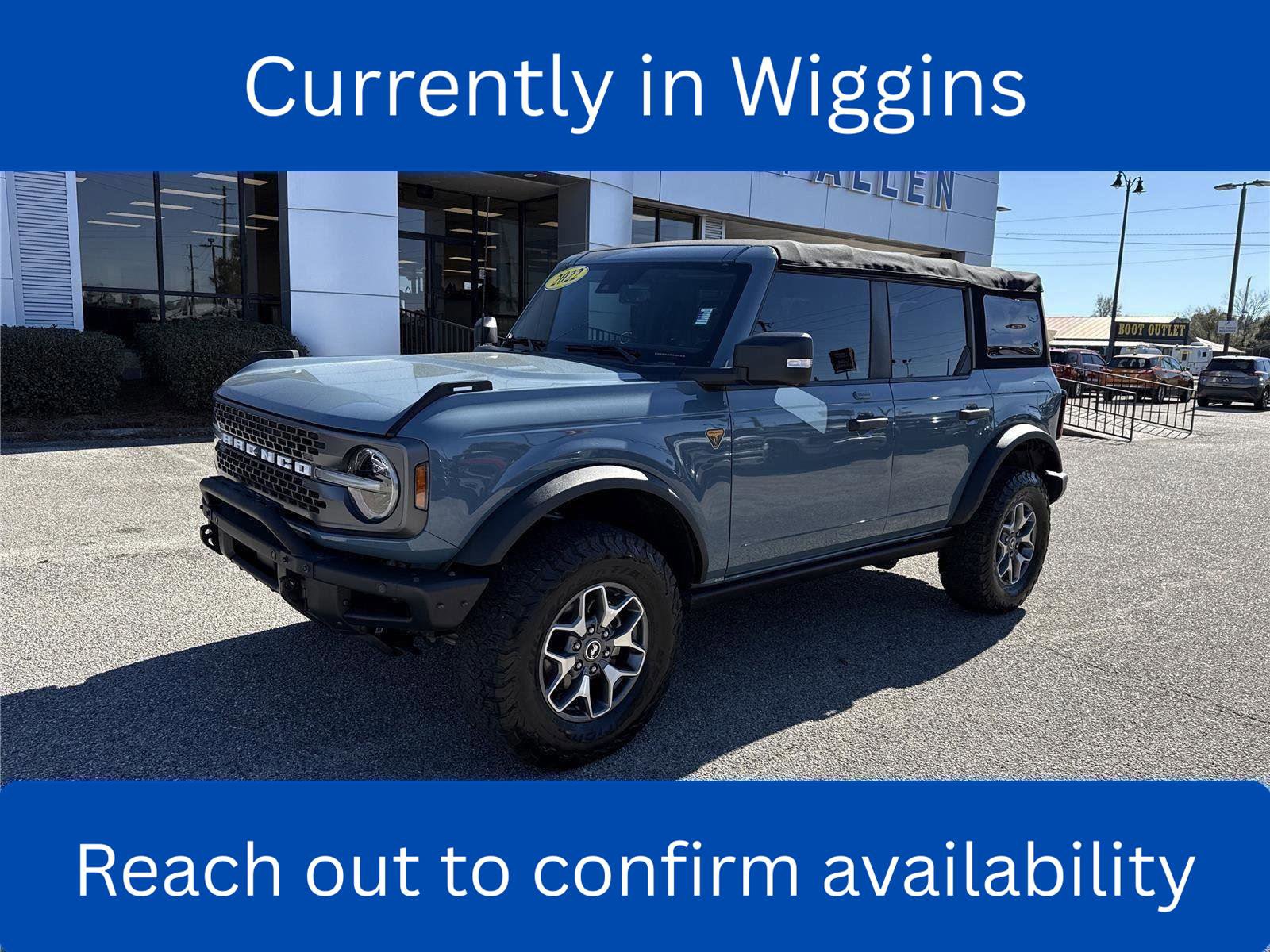 Certified 2022 Ford Bronco Badlands