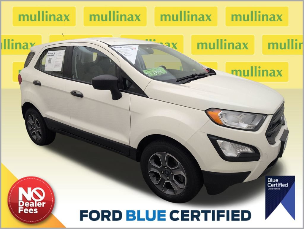 Certified 2021 Ford EcoSport S