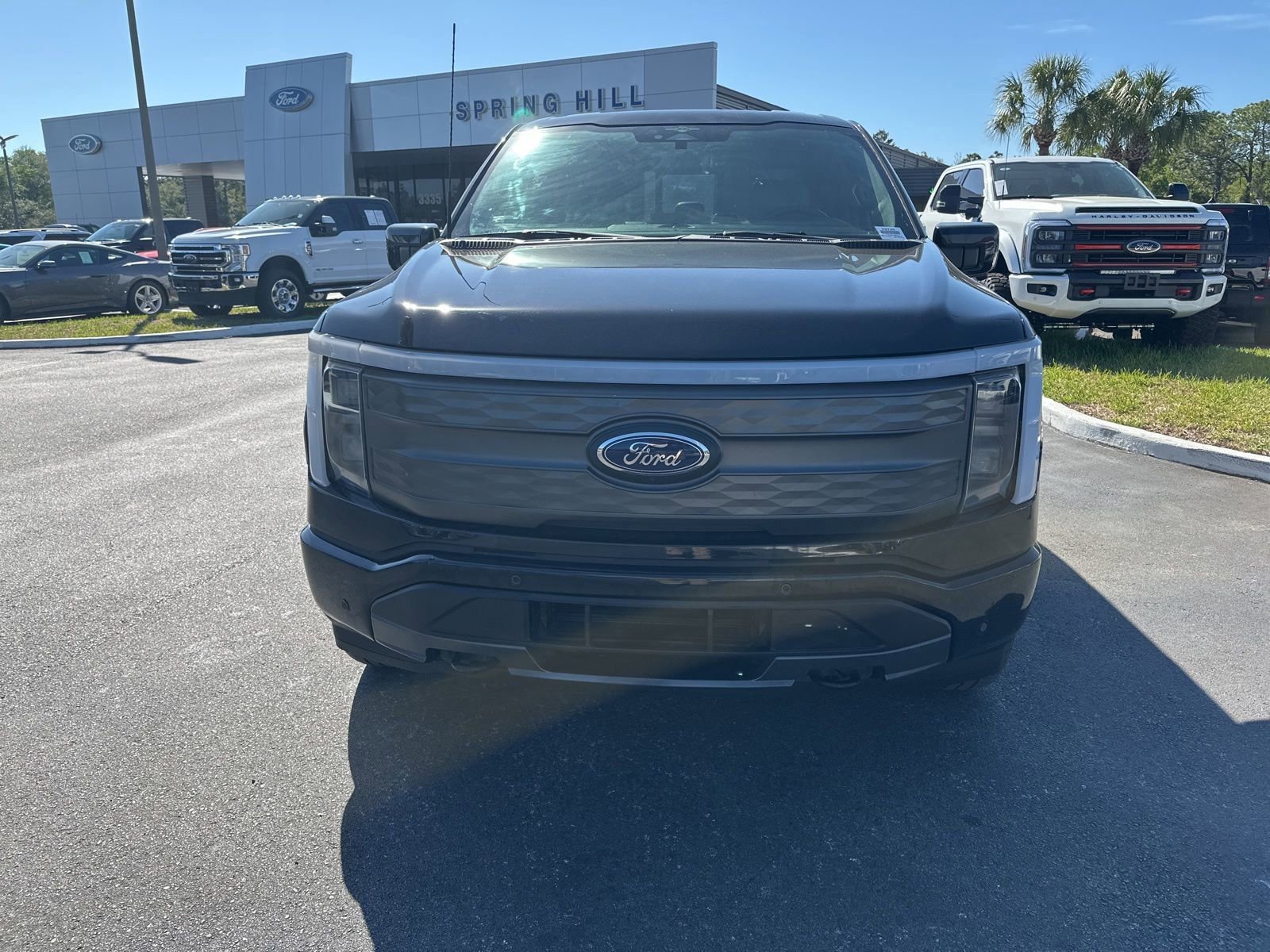 Certified 2023 Ford F150 Lightning Lariat w/ Tow Technology Package AWD/4WD image 9