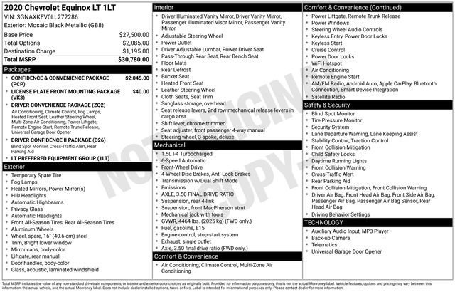 Used 2020 Chevrolet Equinox LT image 37