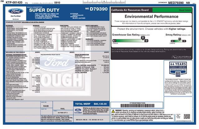 Certified 2021 Ford F250 Lariat image 27