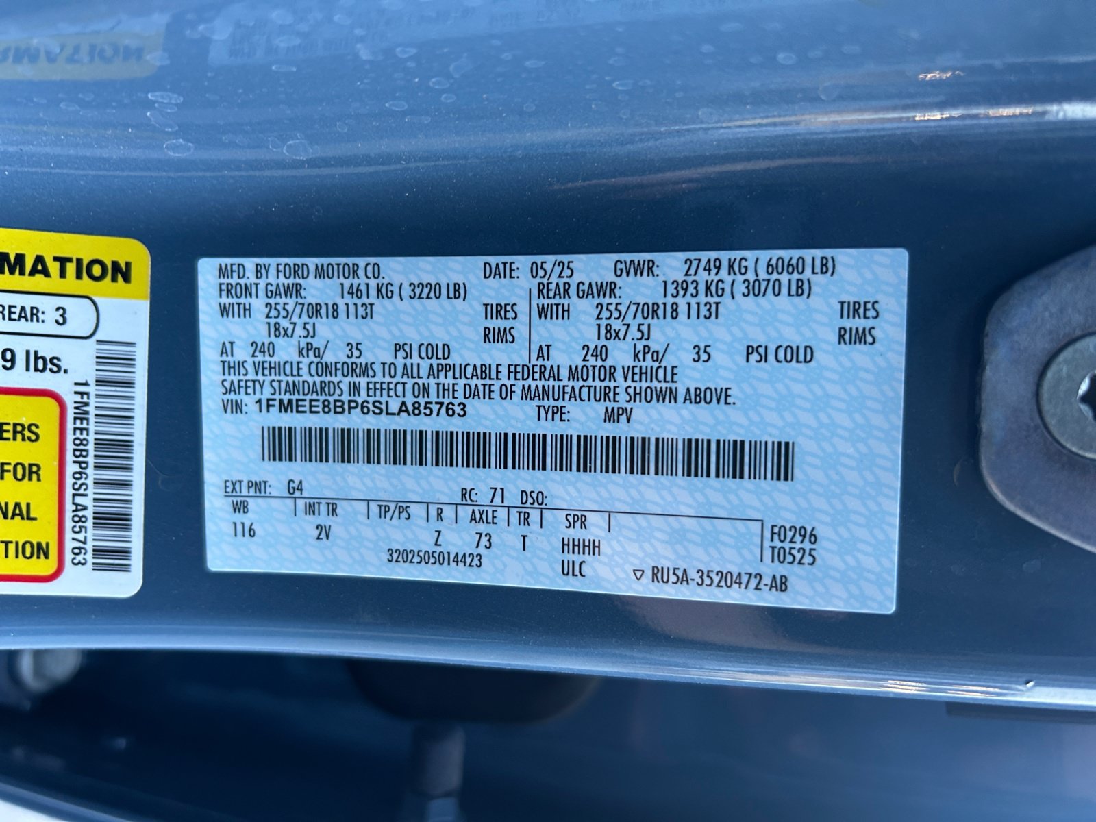 Certified 2025 Ford Bronco Outer Banks AWD/4WD image 24
