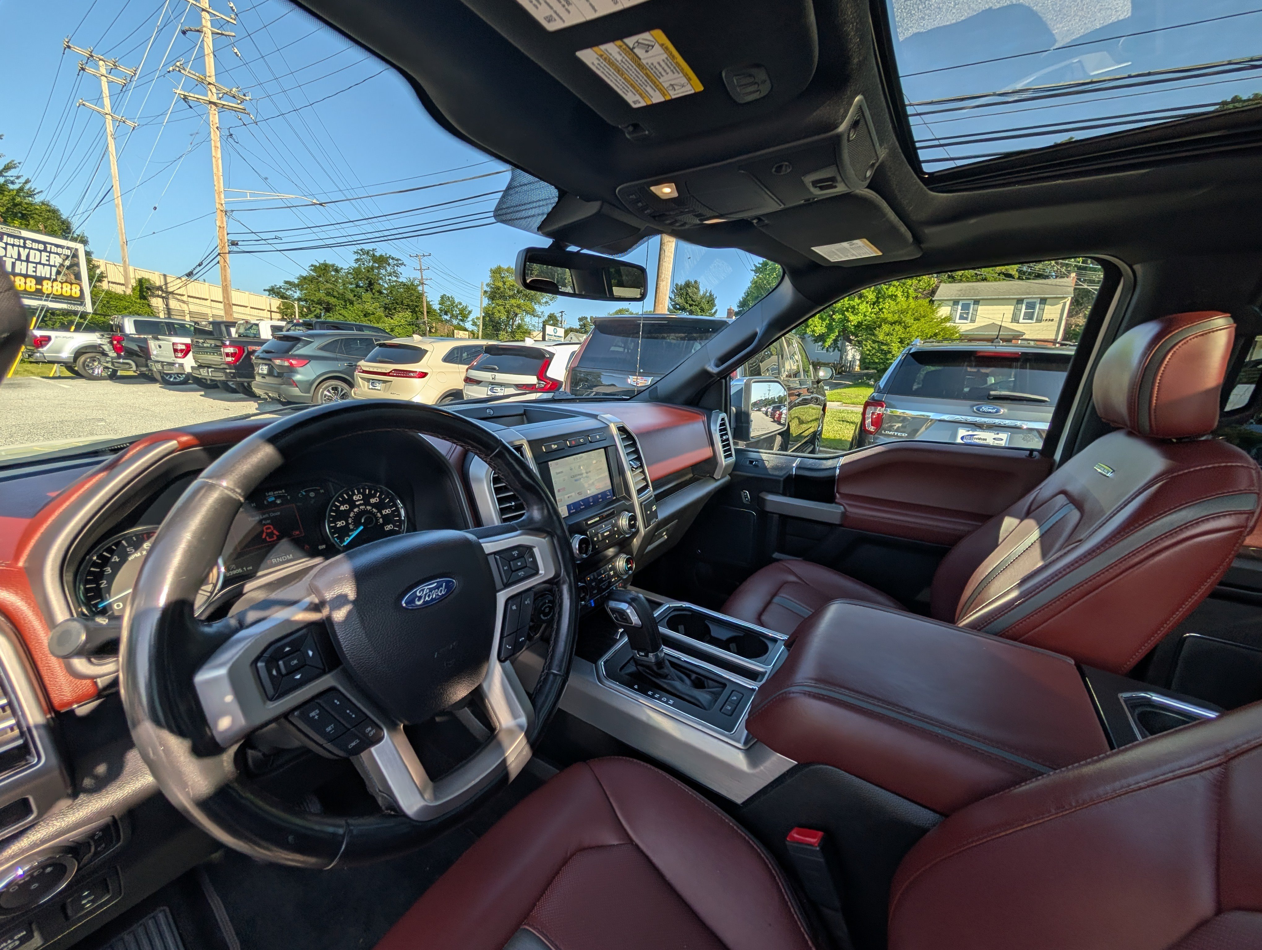 Certified 2020 Ford F150 Platinum w/ Equipment Group 701A Luxury AWD/4WD image 16