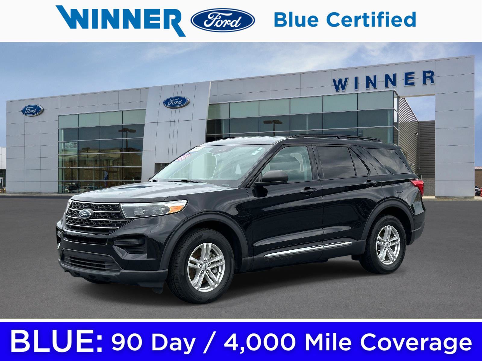 Certified 2023 Ford Explorer XLT RWD image 1