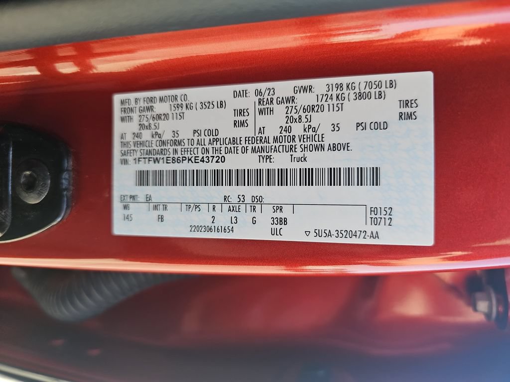 Certified 2023 Ford F150 XLT w/ Equipment Group 302A High AWD/4WD image 35