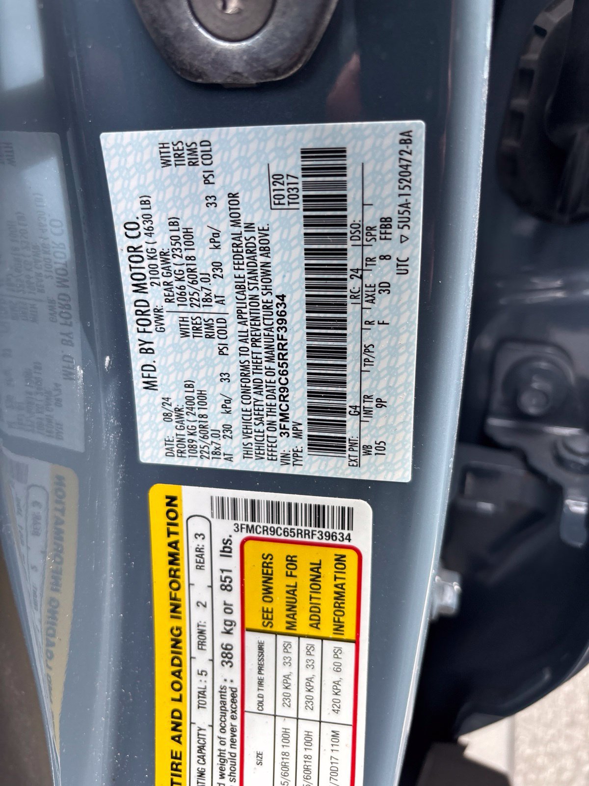 Certified 2024 Ford Bronco Sport Outer Banks w/ Tech Package AWD/4WD image 4