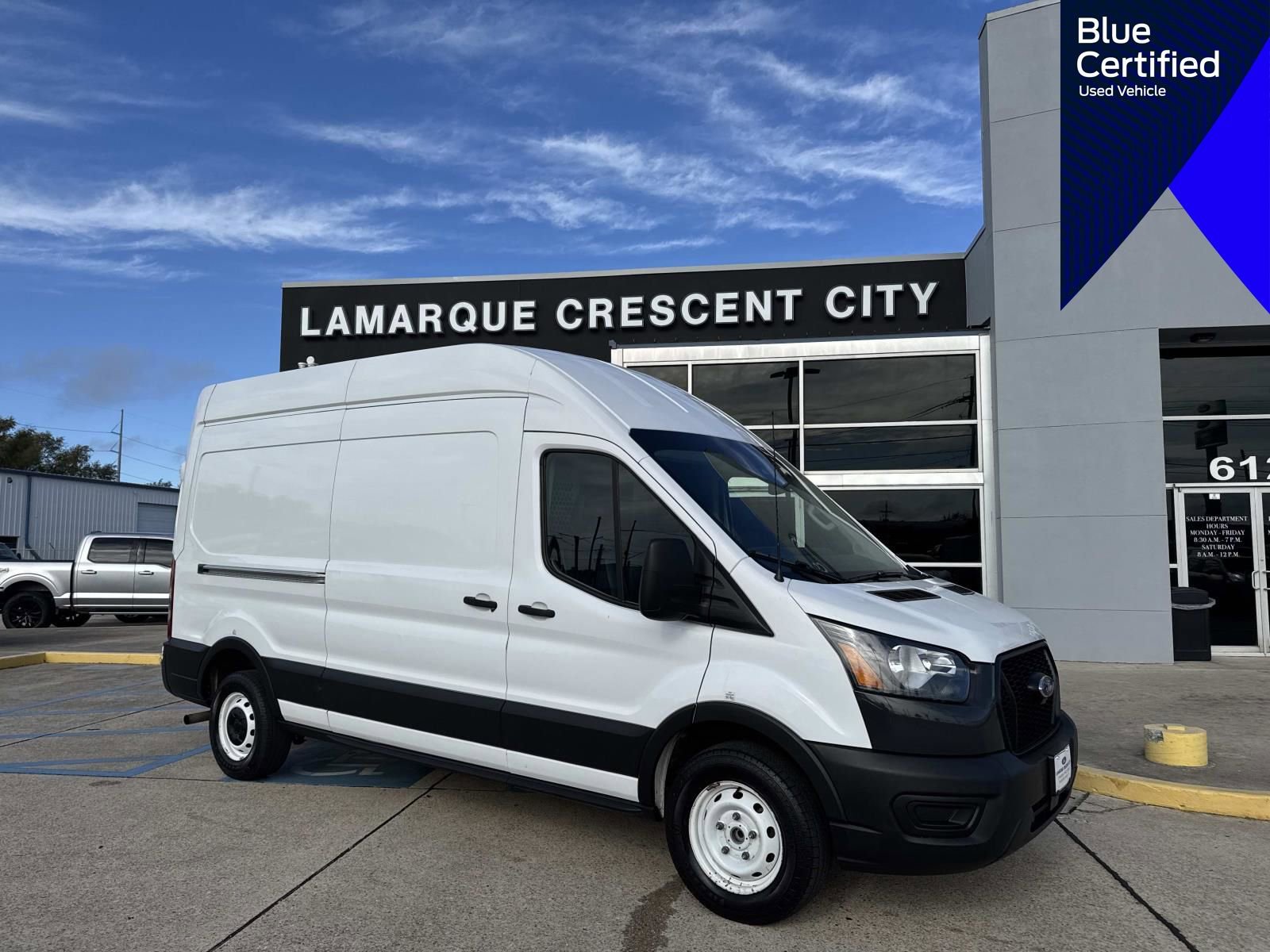 Certified 2021 Ford Transit 250 148 High Roof w/ Load Area Protection Package RWD image 1