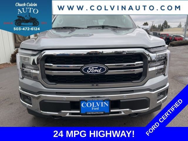 Certified 2025 Ford F150 Lariat w/ Equipment Group 502A High image 11