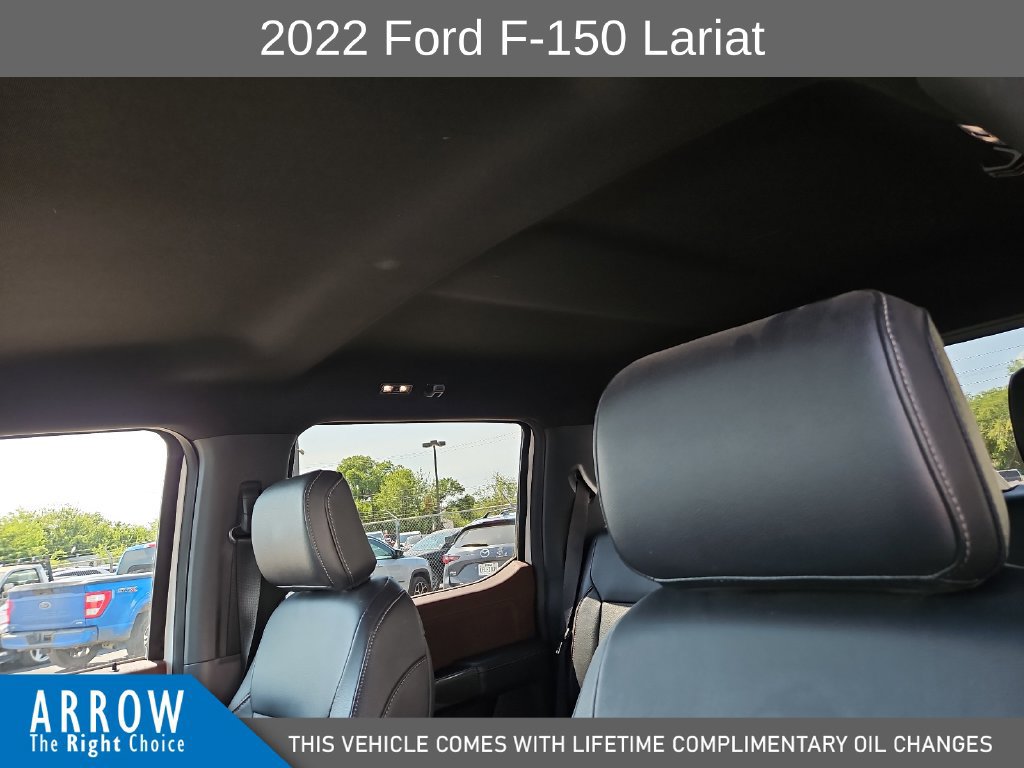 Certified 2022 Ford F150 Lariat w/ Equipment Group 502A High AWD/4WD image 22