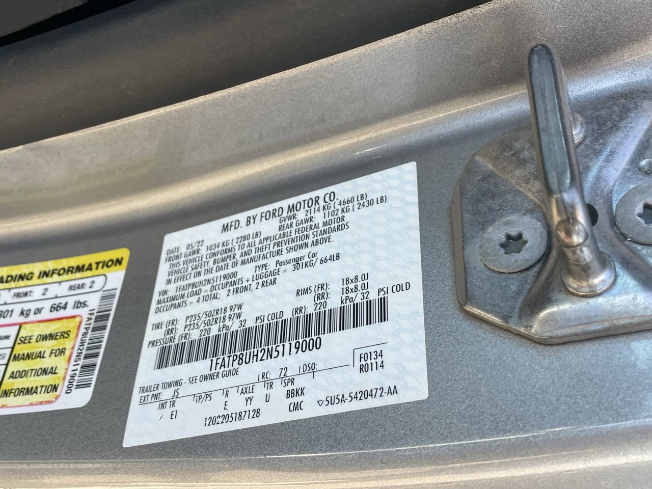 Certified 2022 Ford Mustang Premium image 31