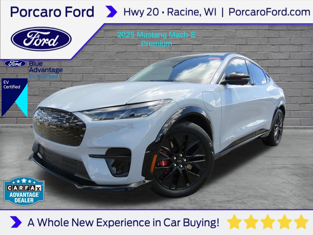 Certified 2025 Ford Mustang Mach-E Premium w/ Sport Appearance Package