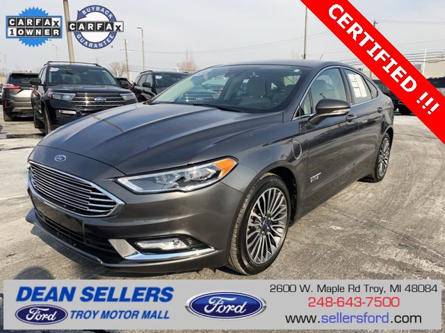 Certified 2017 Ford Fusion Energi Titanium