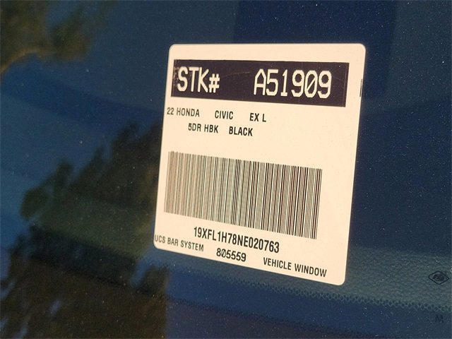Used 2022 Honda Civic EX-L image 28