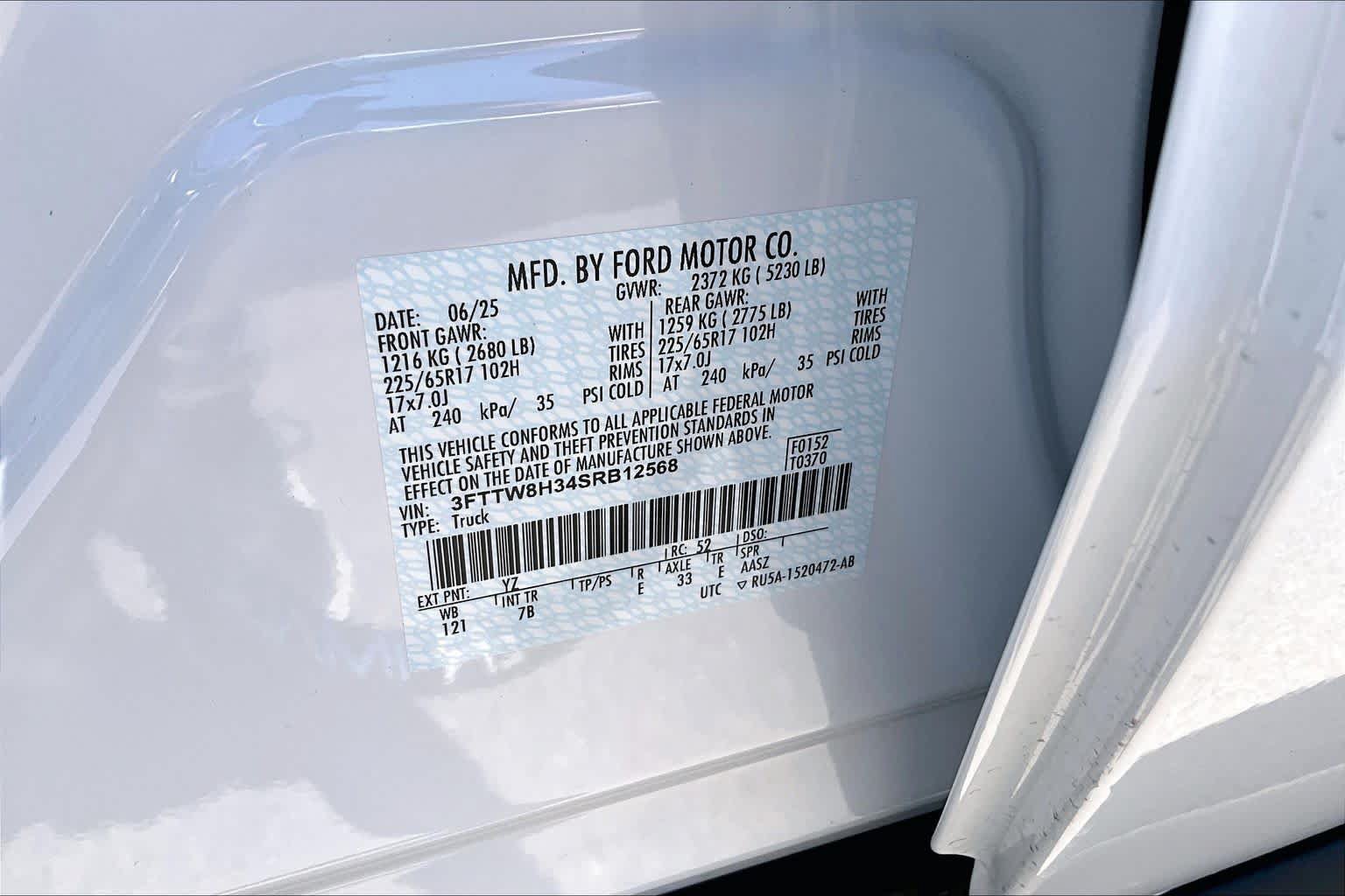 Certified 2025 Ford Maverick XLT w/ XLT Luxury Package FWD image 32