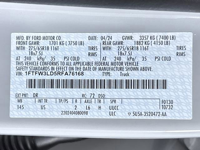 Certified 2024 Ford F150 XLT w/ Mobile Office Package image 31