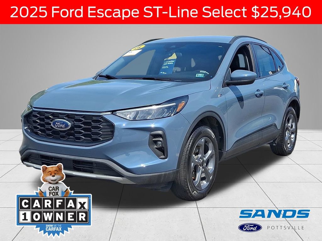Certified 2025 Ford Escape ST-Line Select