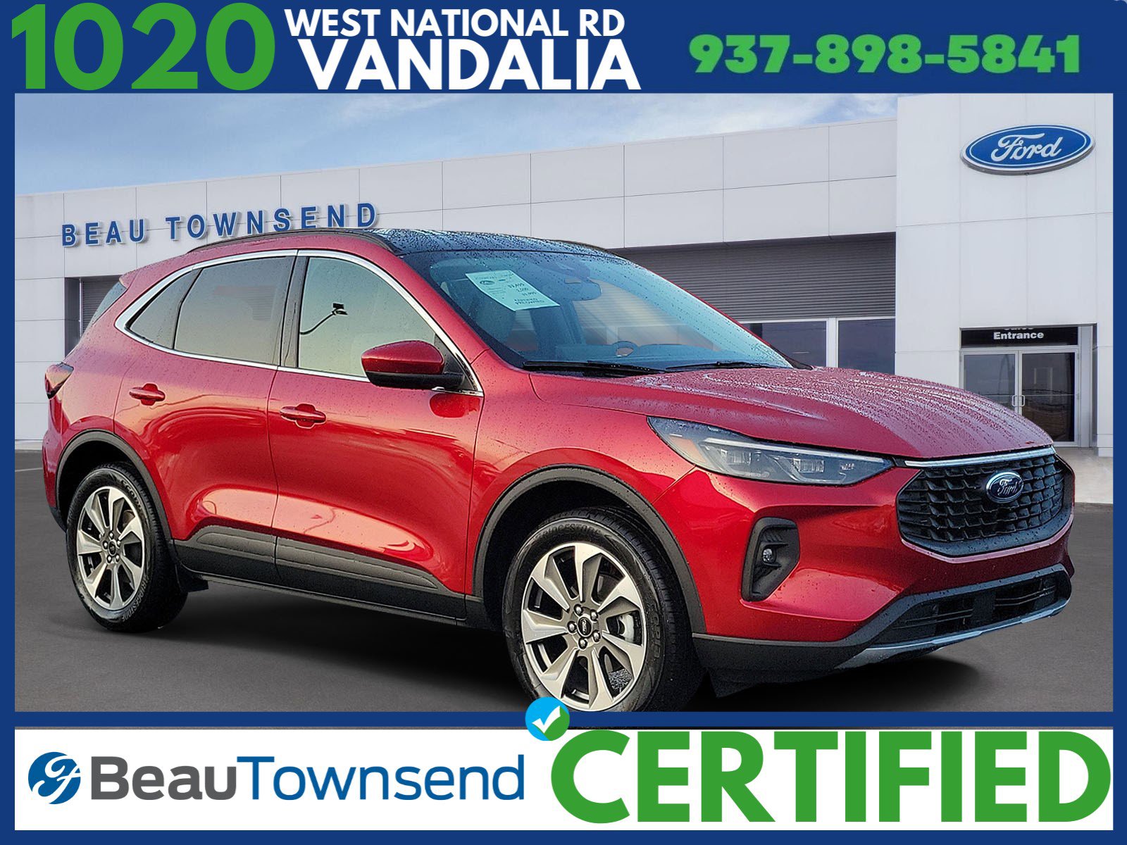 Certified 2025 Ford Escape Platinum