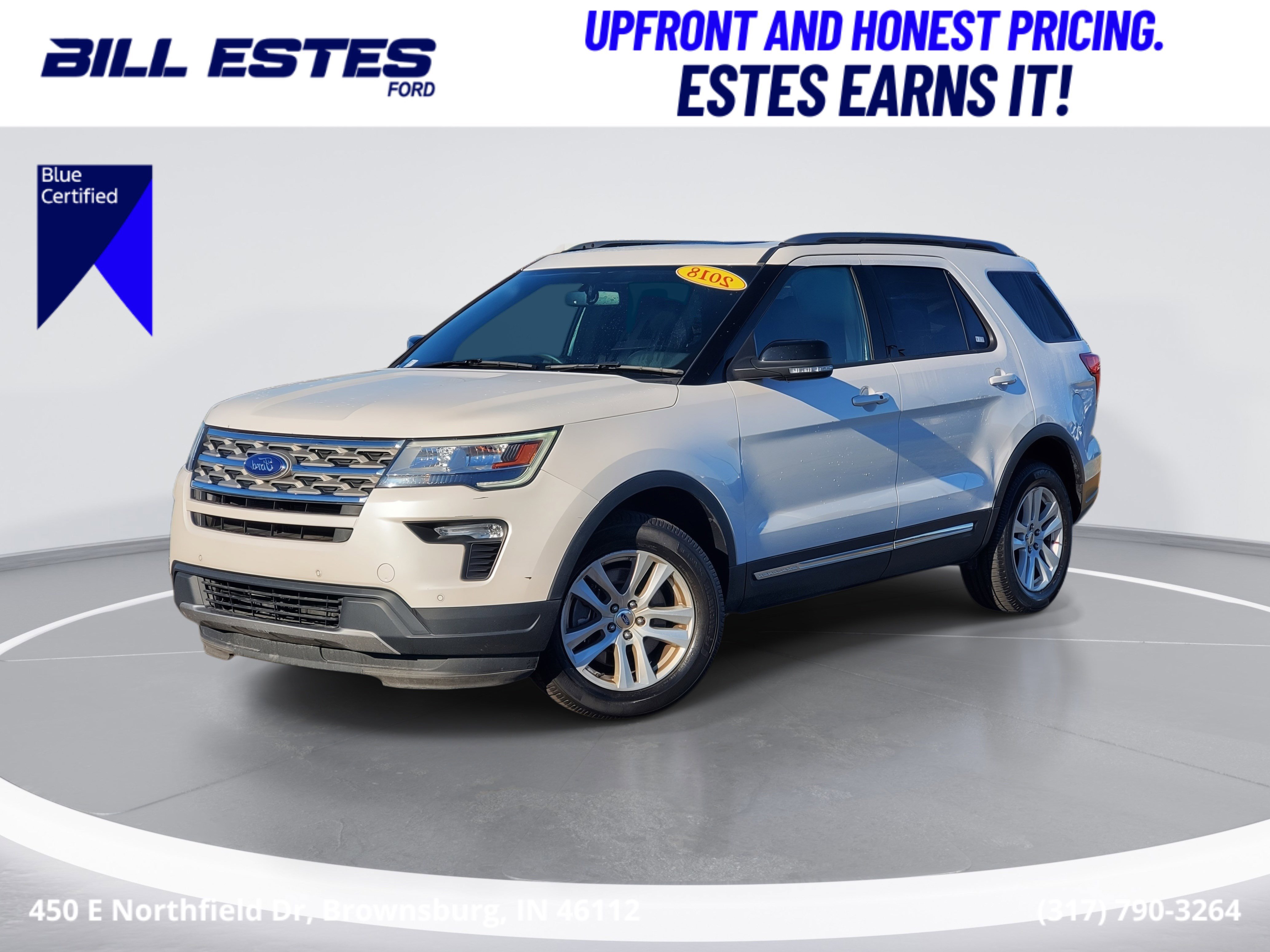 Certified 2018 Ford Explorer XLT w/ Equipment Group 202A