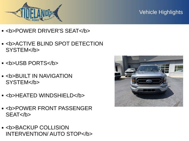 Certified 2023 Ford F150 XLT w/ Equipment Group 302A High AWD/4WD image 12