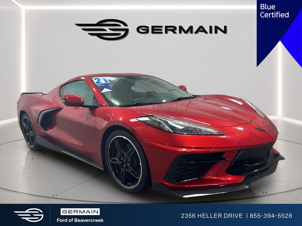Used 2021 Chevrolet Corvette Stingray Preferred Cpe w/ Battery Protection Package