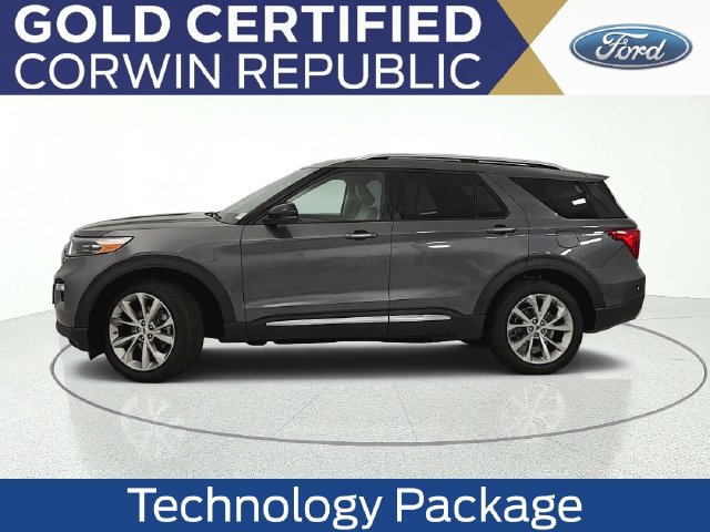 Certified 2023 Ford Explorer Platinum w/ Technology Package AWD/4WD image 2