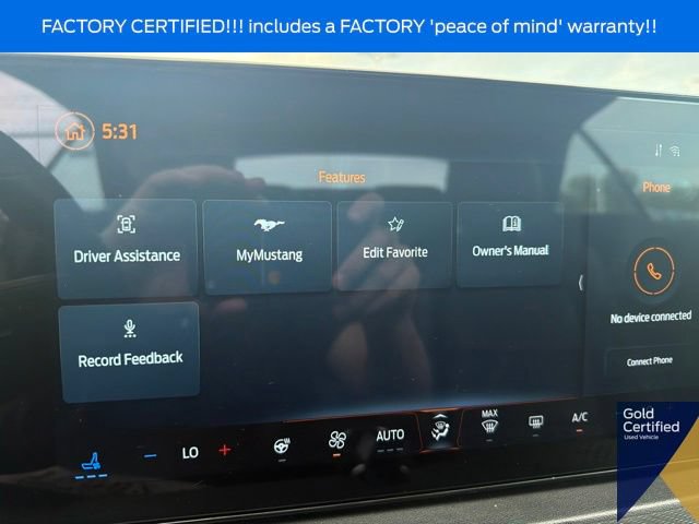 Certified 2025 Ford Mustang Premium RWD image 39