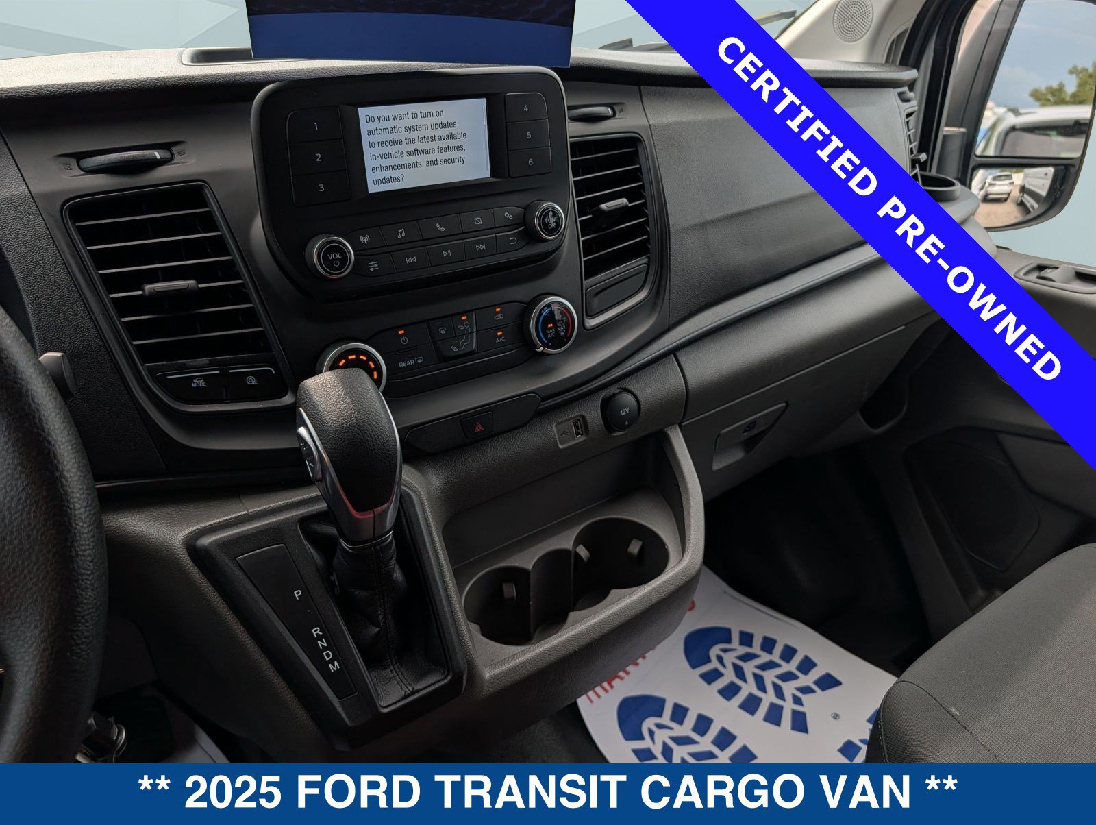 Certified 2025 Ford Transit 250 Low Roof w/ Exterior Upgrade Package RWD image 27