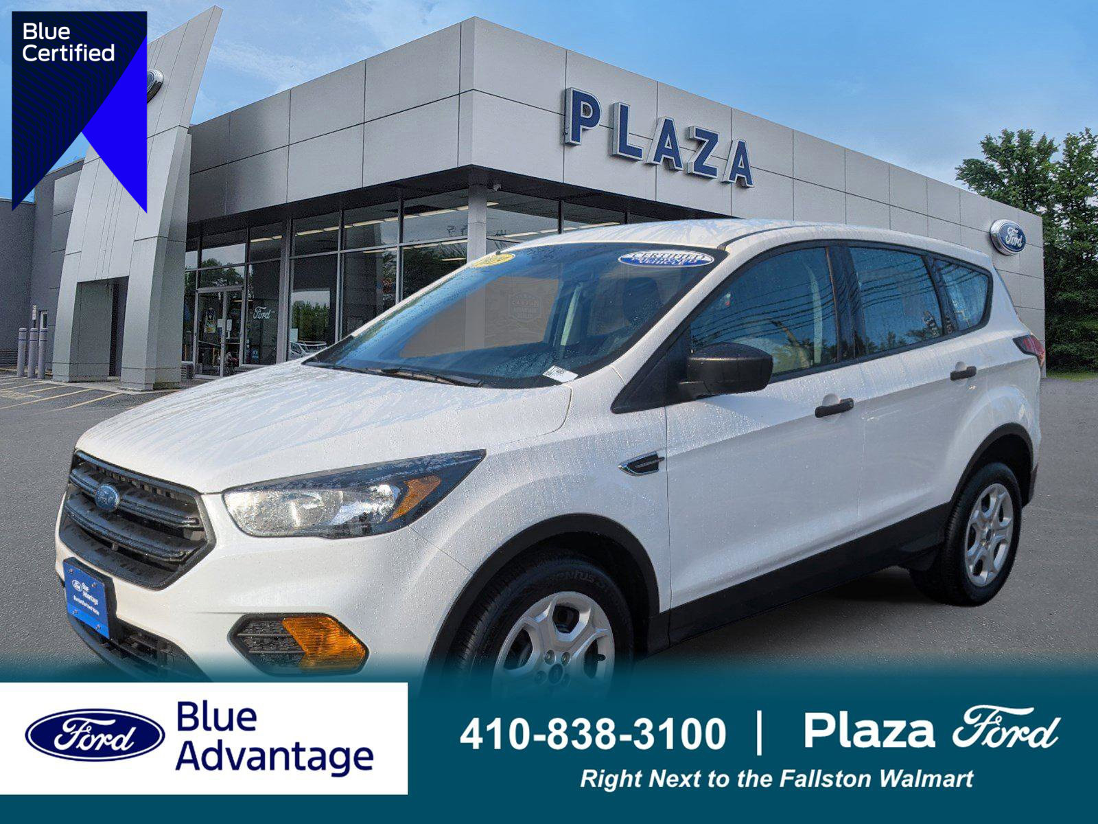 Certified 2019 Ford Escape S