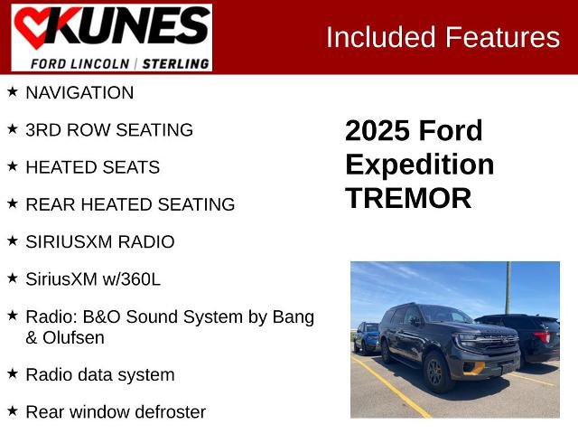 Certified 2025 Ford Expedition Tremor AWD/4WD image 2