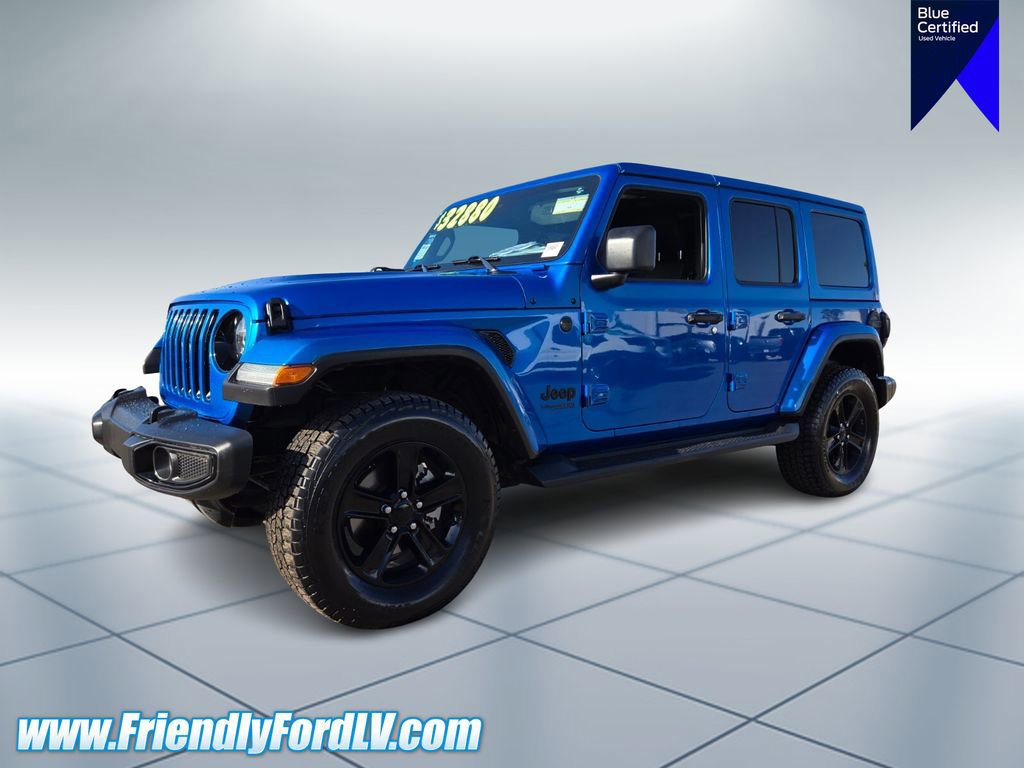Used 2021 Jeep Wrangler Unlimited Sahara image 1