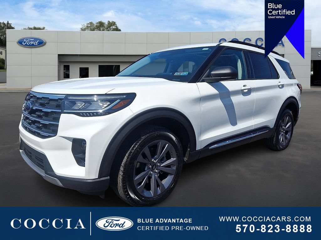 Certified 2025 Ford Explorer Active w/ Active Comfort Package AWD/4WD image 1
