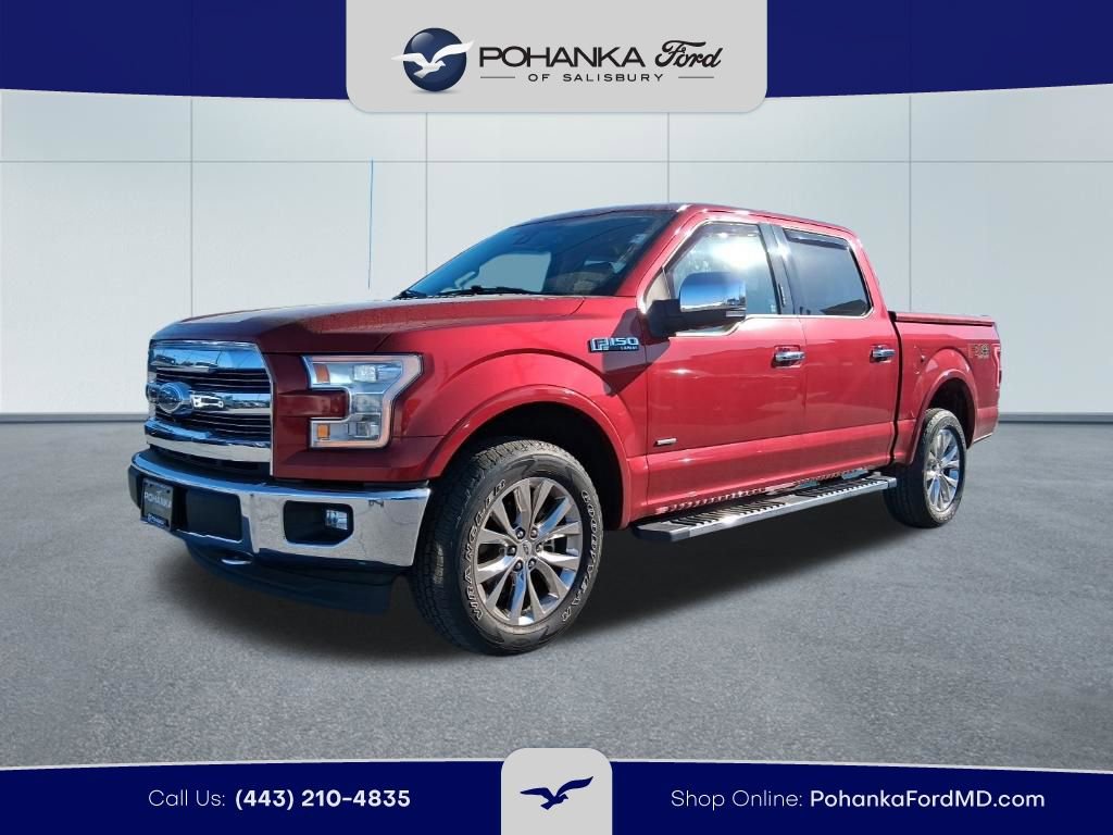 Certified 2017 Ford F150 Lariat w/ Equipment Group 502A Luxury