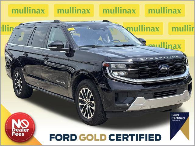 Certified 2025 Ford Expedition Max Platinum
