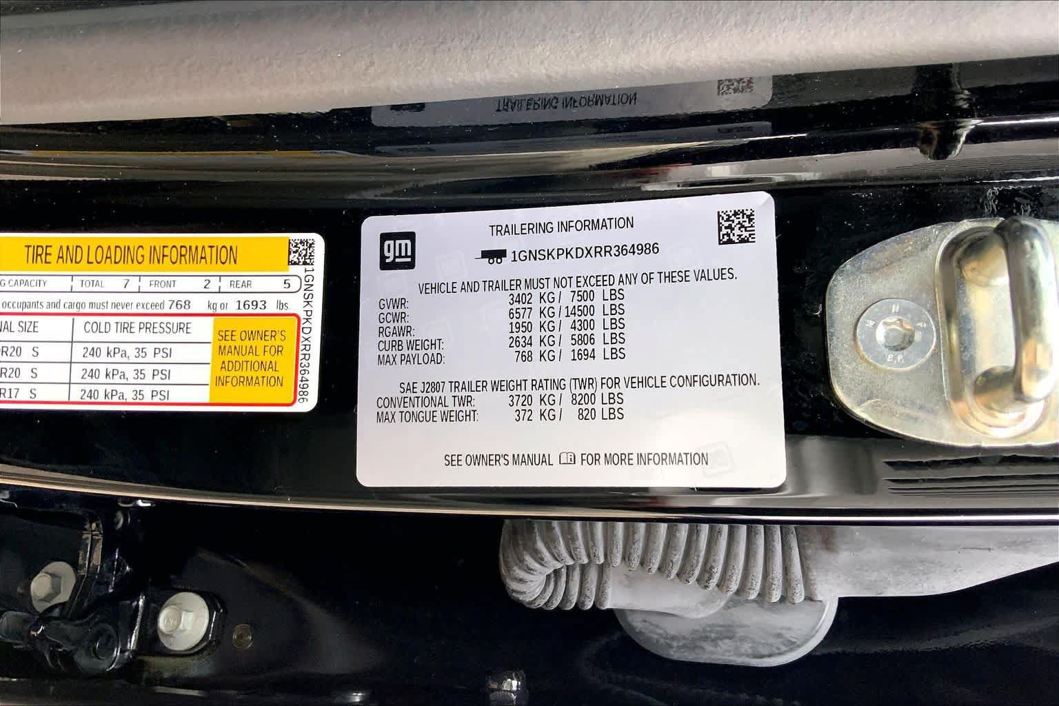 Used 2024 Chevrolet Tahoe Z71 w/ Max Trailering Package AWD/4WD image 37