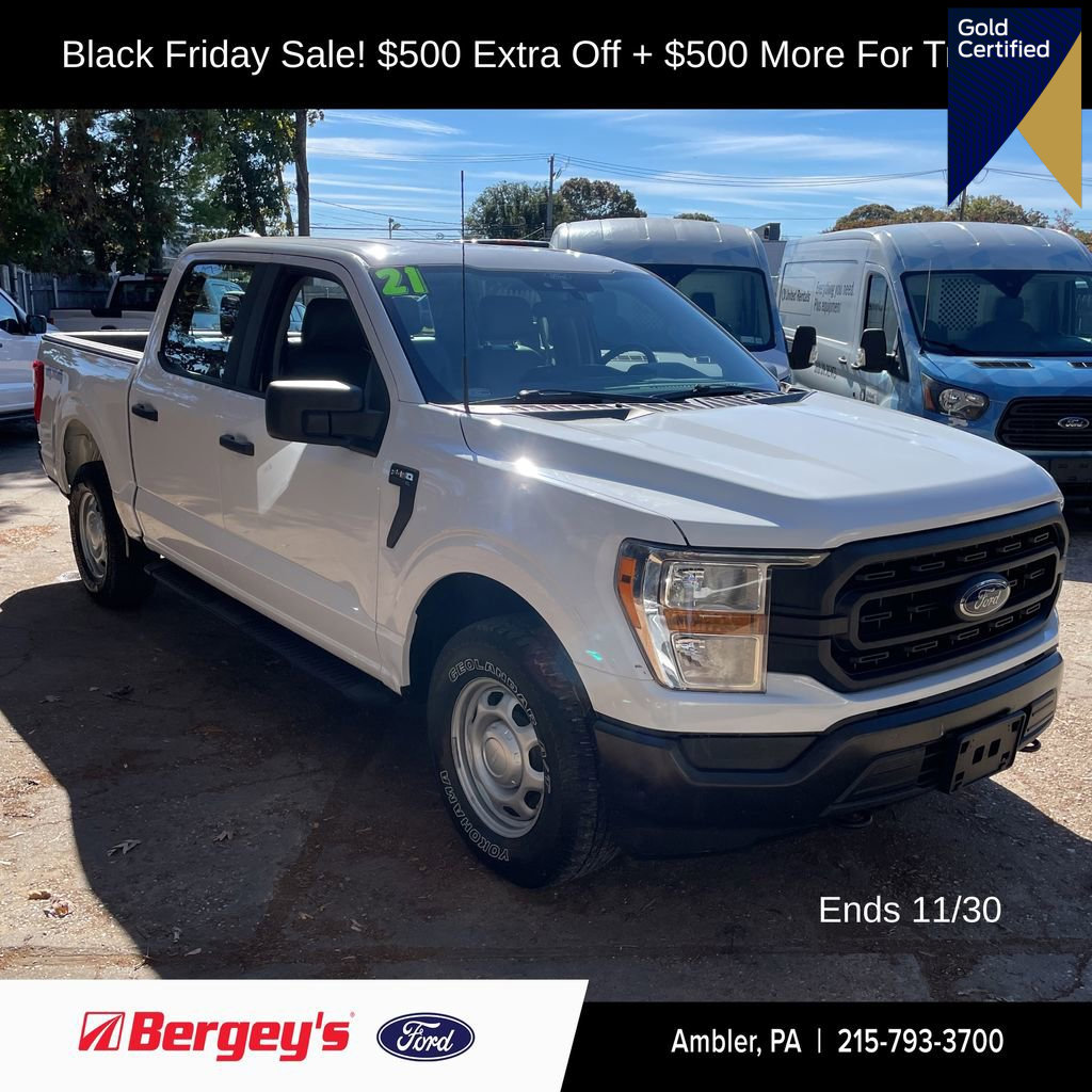 Certified 2021 Ford F150 XL w/ Trailer Tow Package
