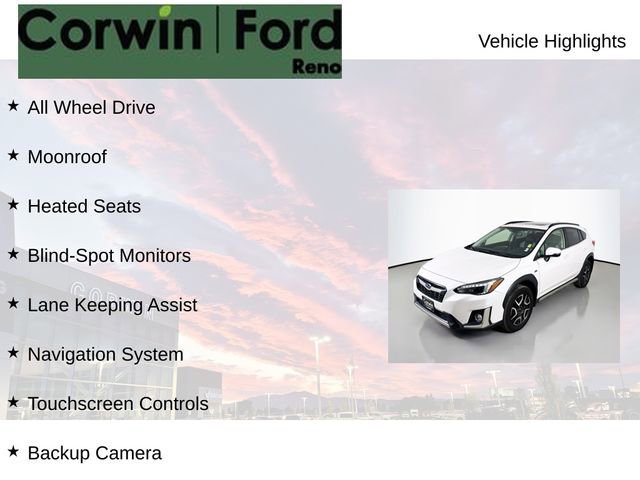 Used 2019 Subaru Crosstrek Hybrid w/ Moonroof Package w/Navigation image 2