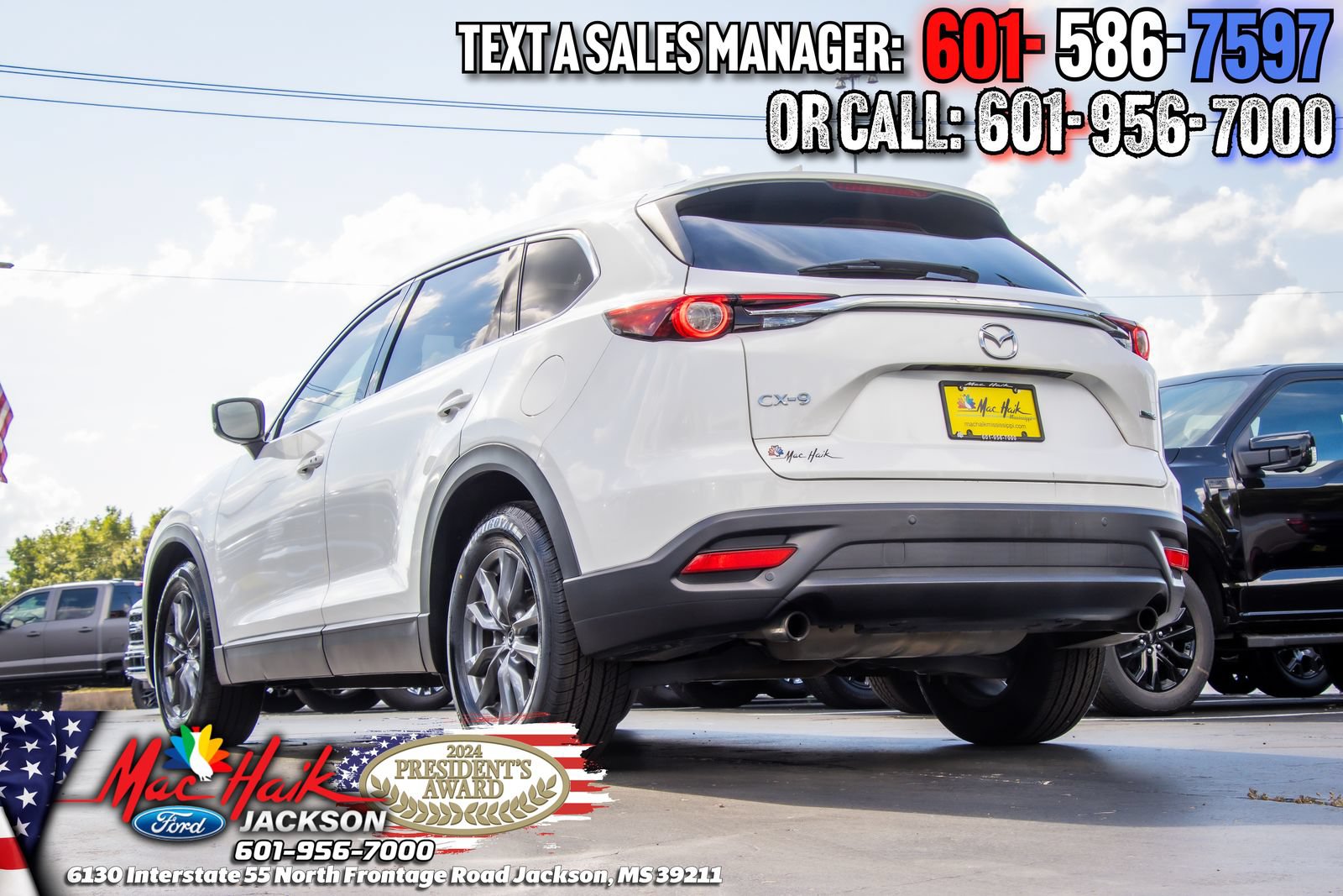Used 2021 MAZDA CX-9 Touring w/ Touring Premium Package FWD image 4