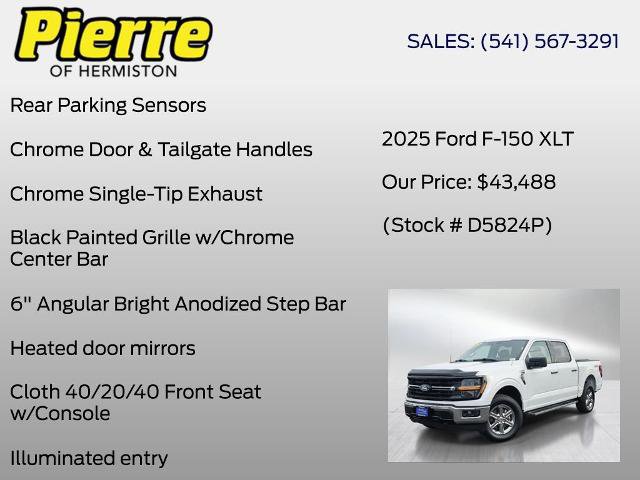 Certified 2025 Ford F150 XLT w/ Equipment Group 301A Standard AWD/4WD image 20